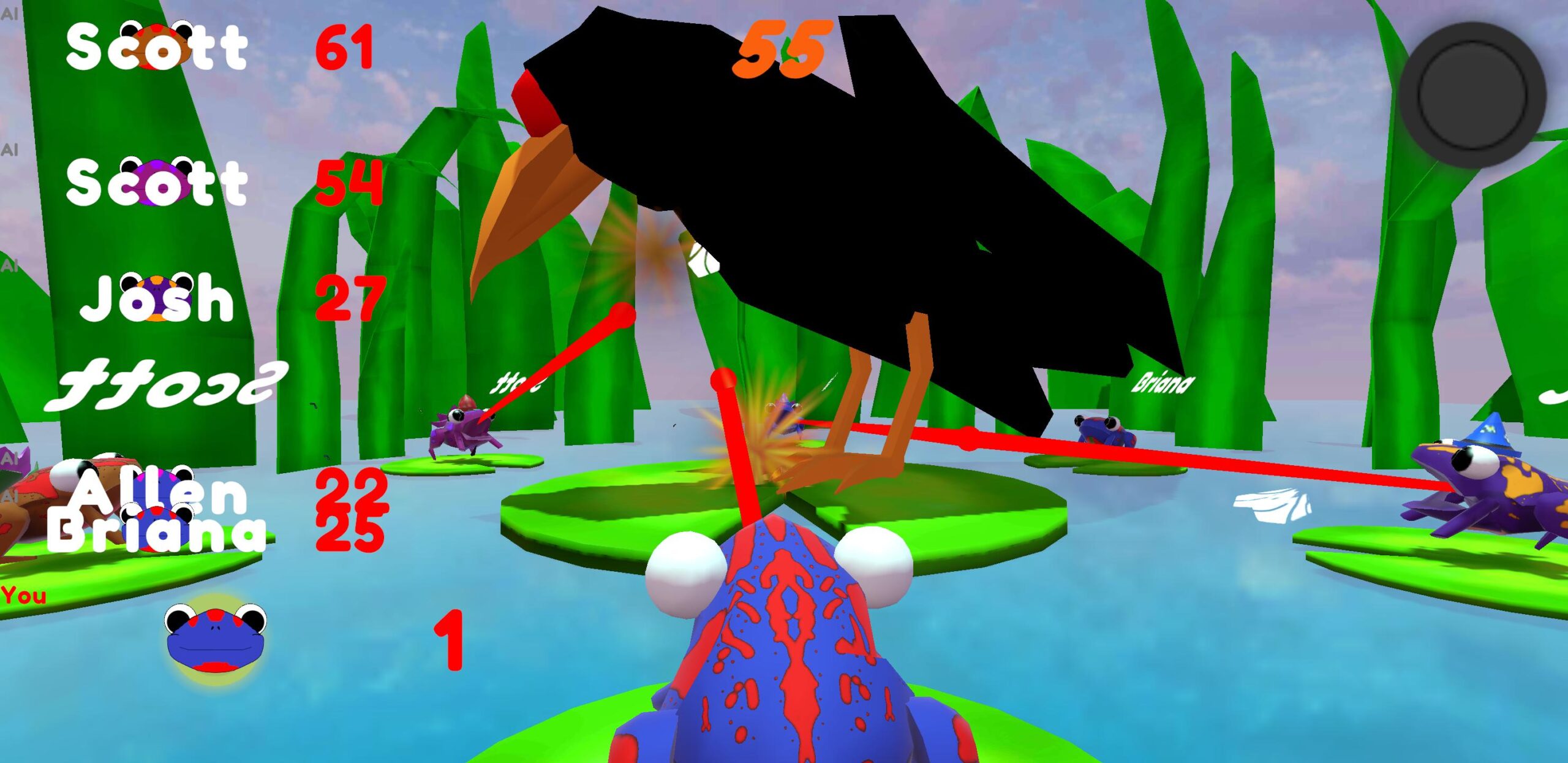 Hungry Froggos Screenshot